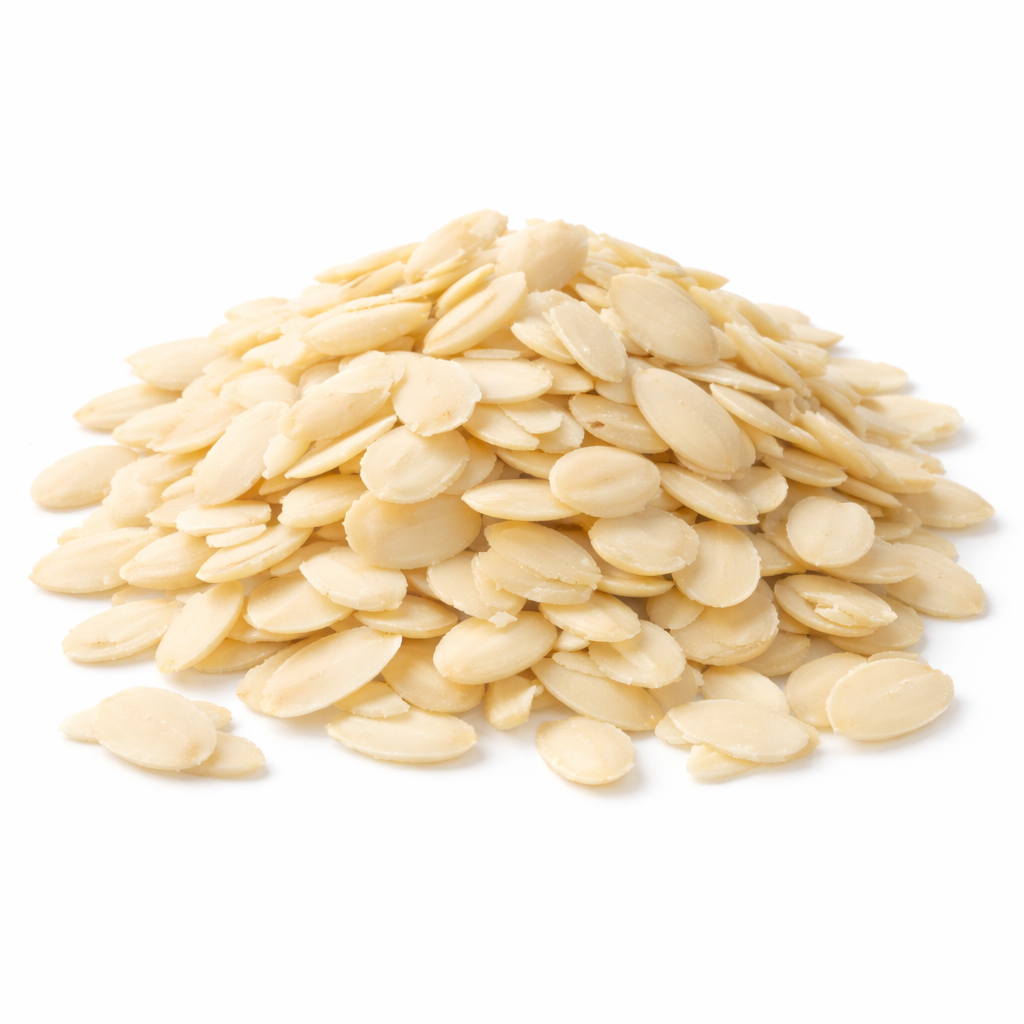 Mandelblättchen, natur