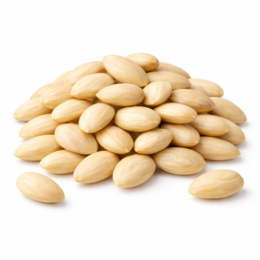 Mandelkerne blanchiert, natur